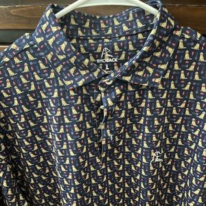 Rhoback golden retriever polo
